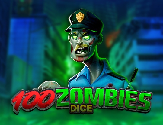 100 Zombies Dice Poster