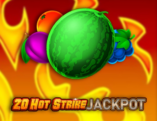 20 Hot Strike Jackpot Poster