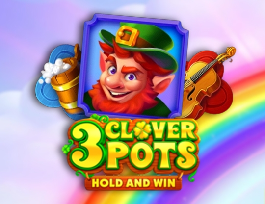 3 Clover Pots Poster
