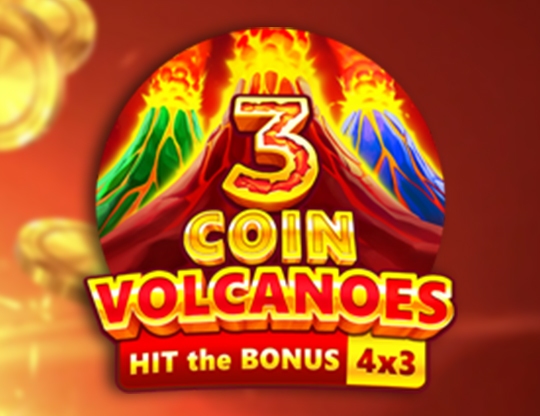 3 Coin Volcanoes Poster