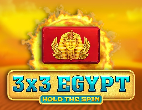3x3 Egypt: Hold The Spin Poster