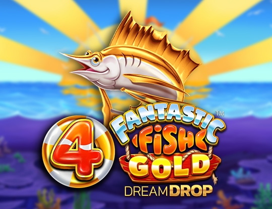 4 Fantastic Fish Gold Dream Drop Poster