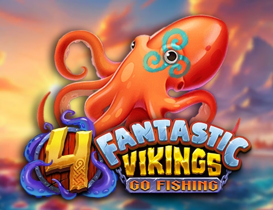 4 Fantastic Vikings Go Fishing Poster