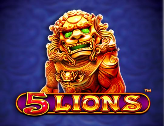 5 Lions Poster