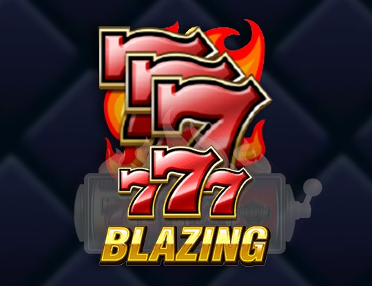 777 Blazing Poster