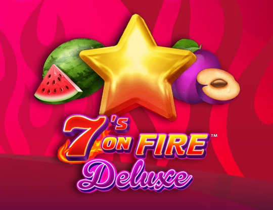 7s on Fire Deluxe Poster