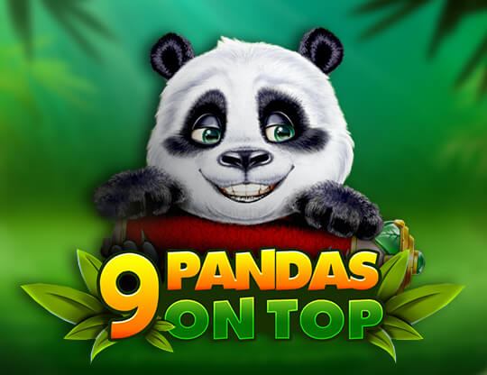 9 Pandas on Top Poster