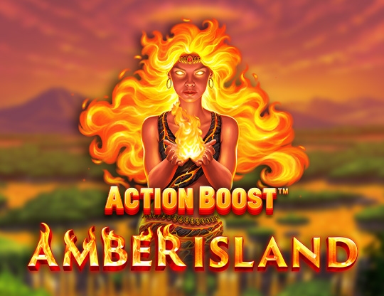 Action Boost Amber Island Poster