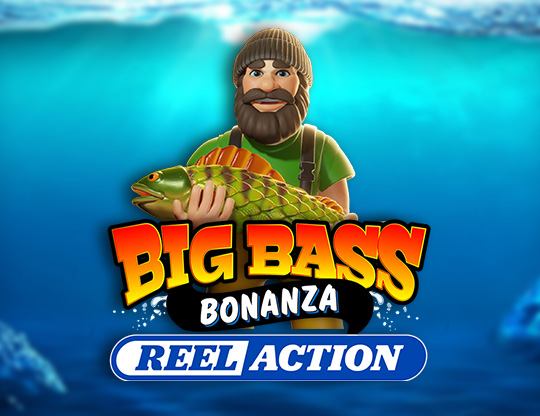 Big Bass Bonanza Reel Action Poster