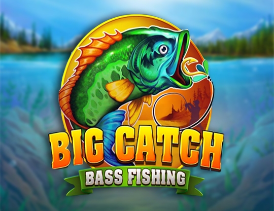 Big Catch Bass Fishing Megaways Poster