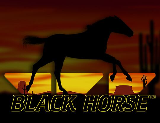 Black Horse Poster