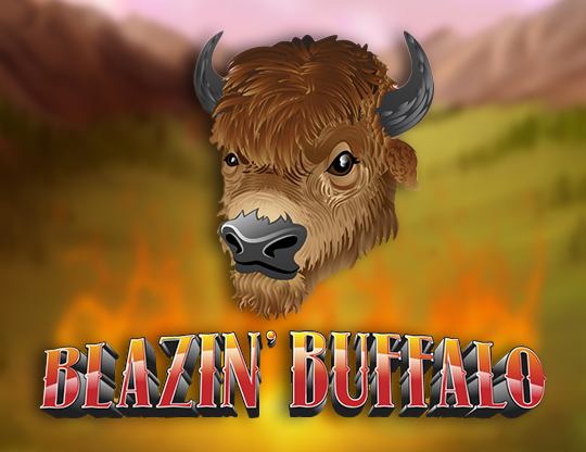 Blazin' Buffalo Poster