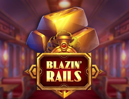 Blazin' Rails Poster