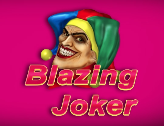 Blazing Joker Poster