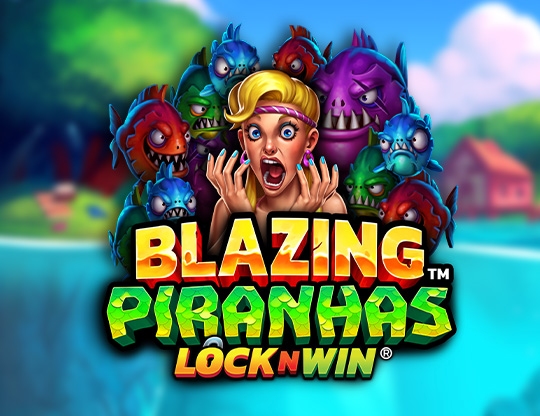 Blazing Piranhas Poster