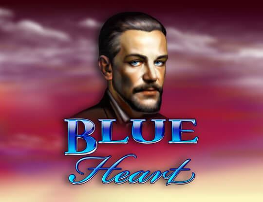 Blue Heart Poster