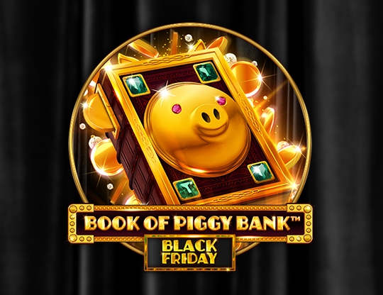 Book Of Piggy Bank - Black Friday Poster