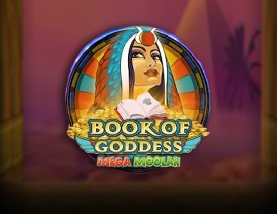 Book of Goddess Mega Moolah Poster