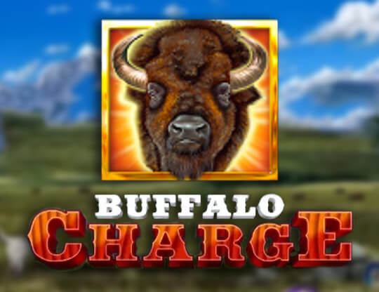 Buffalo Charge Poster