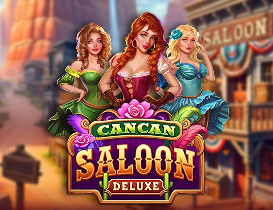 Can can Saloon Deluxe Poster