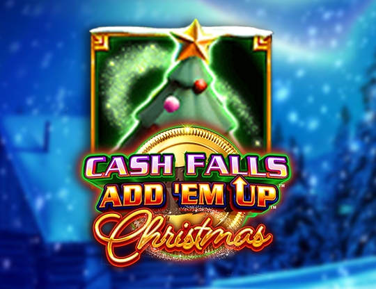 Cash Falls Christmas Poster
