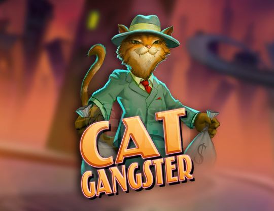 Cat Gangster Poster