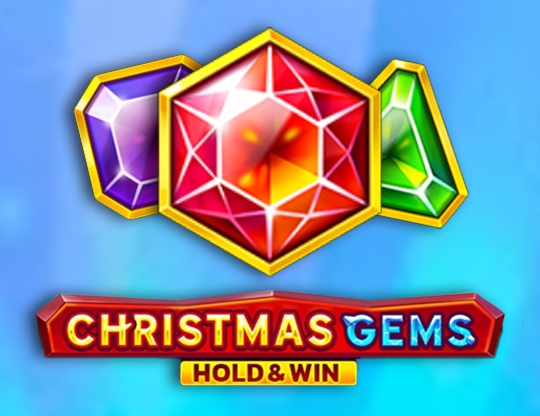 Christmas Gems Hold & Win Poster
