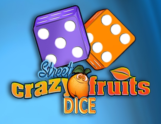 Crazy Fruits Dice Poster