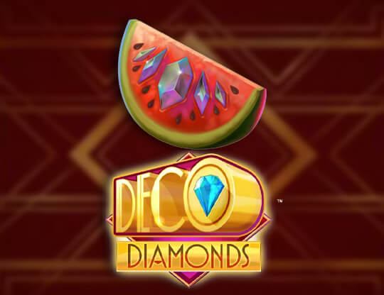 Deco Diamonds Poster