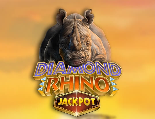 Diamond Rhino Jackpot Poster