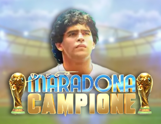 Diego Maradona Champion Poster