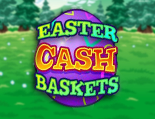 Easter Cash Basket Poster