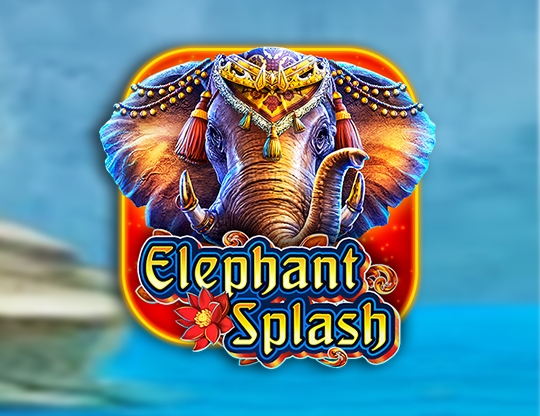 Elephant Splash Poster