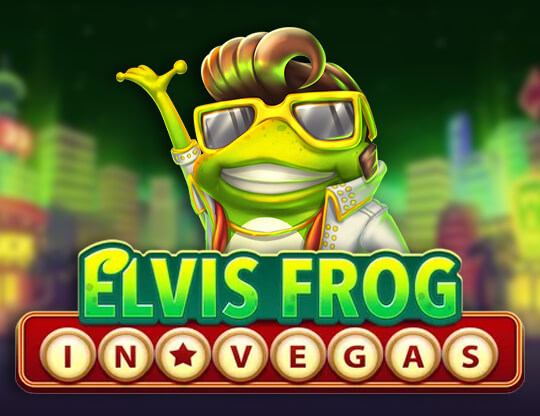 Elvis Frog in Vegas Poster