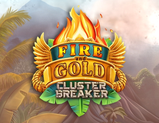 Fire and Gold Cluster Breaker Poster