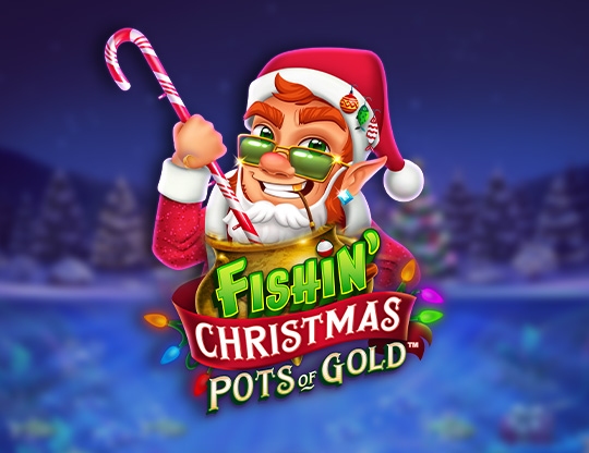 Fishin' Christmas Pots Of Gold Poster