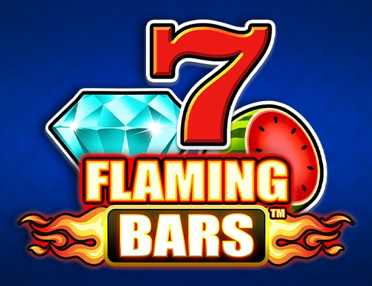 Flaming Bars Poster