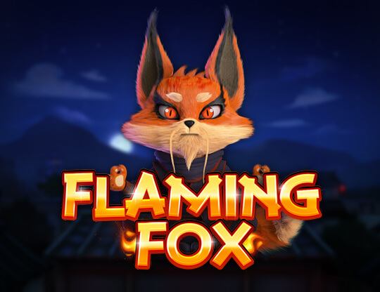 Flaming Fox Poster
