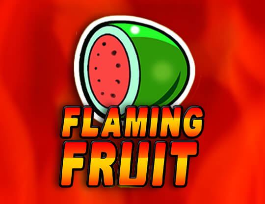Flaming Fruit Poster