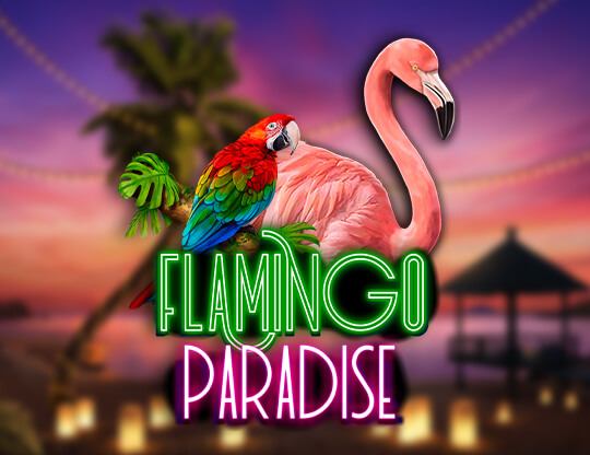 Flamingo Paradise Poster