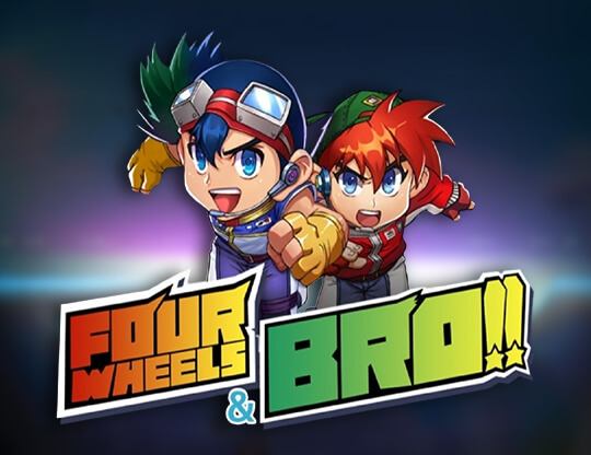 Four Wheels & Bro Poster