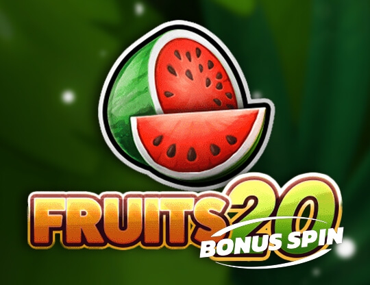 Fruits 20 Bonus Spin Poster