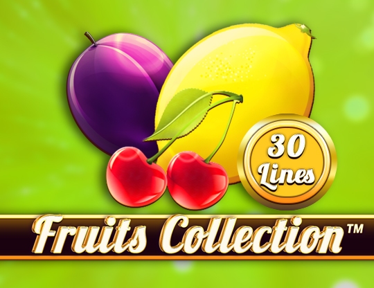 Fruits Collection 30 Lines Poster