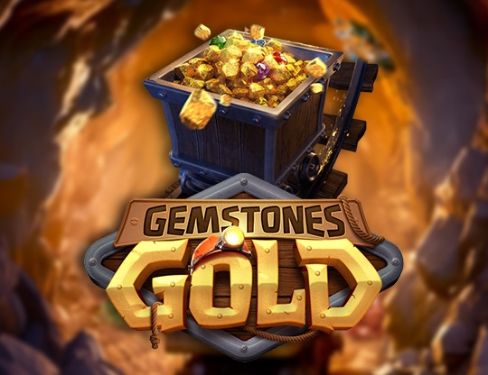 Gemstones Gold Poster