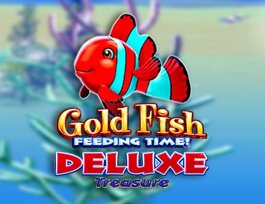 Gold Fish Feeding Time Deluxe Treasure Poster