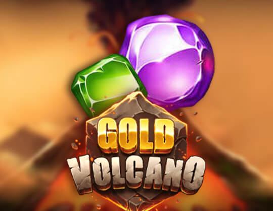 Gold Volcano Poster