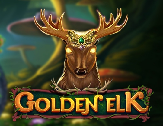 Golden Elk Poster