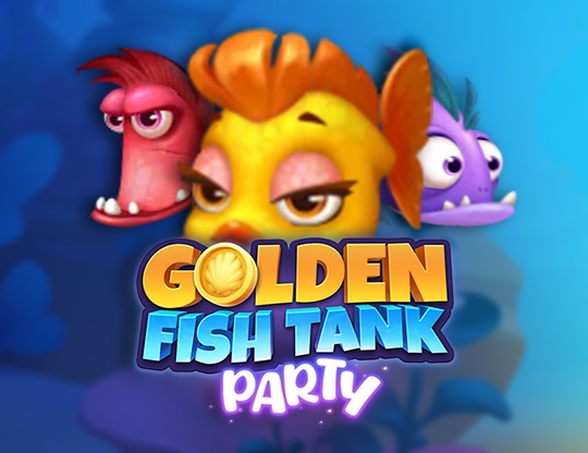 Golden Fish Tank Party Poster