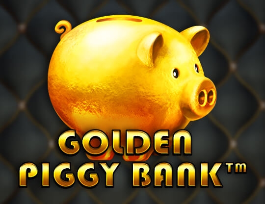 Golden Piggy Bank Poster