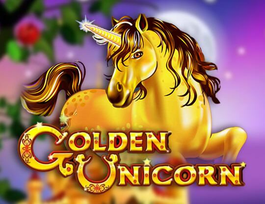 Golden Unicorn Poster